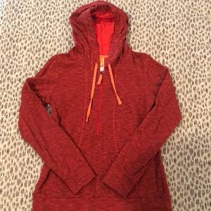 Light weight hooded sweatshirt